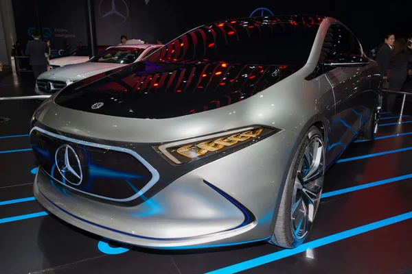 Bangkok Thailand Novembro 2018 Mercedes Benz Eqa Concept Electric Car — Fotografia de Stock