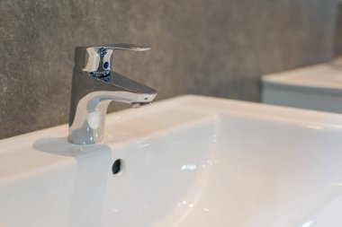 Modern musluk dekorasyon banyo iç