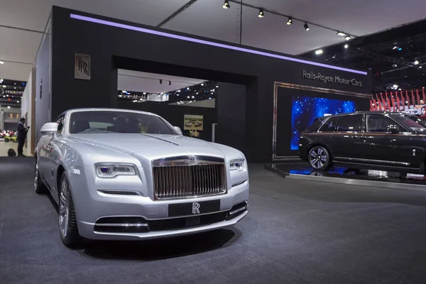 Bangkok Tailandia Marzo 2019 Rolls Royce New Phantom 2019 Exhibición — Foto de Stock