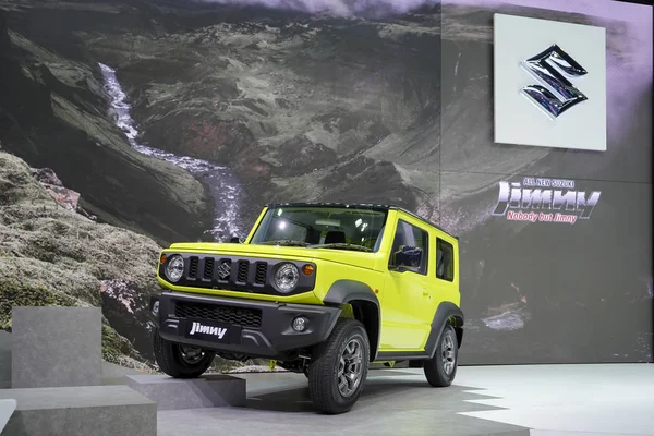 Bangkok Thailand March 2019 New Suzuki Jimny Sierra Display 40Th — Stock Photo, Image