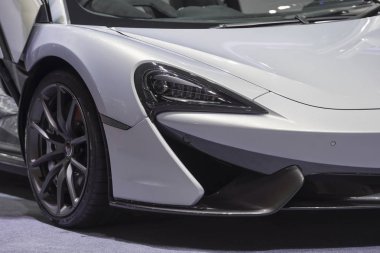 Bangkok, Tayland - 28 Mart 2019 : 40. Bangkok Uluslararası Otomobil Fuarı'nda Honda ekran standı 2019 Muang Thong Thani, Nonthaburi, Tayland