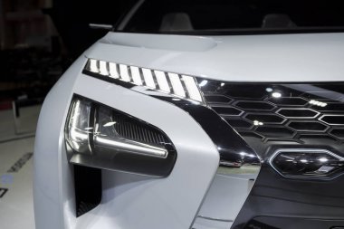Bangkok, Tayland - 28 Mart 2019 : Mitsubishi e Evolution konsept otomobil iã§in geleceÄ i teknolojisi 40.