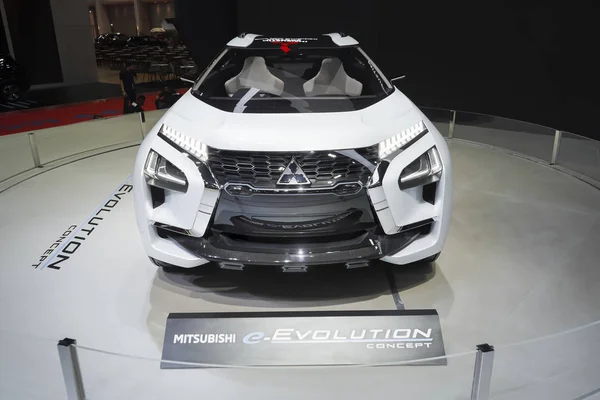 2019年3月28日 三菱E进化概念车未来技术环境展示第40届曼谷国际车展 2019 — 图库照片