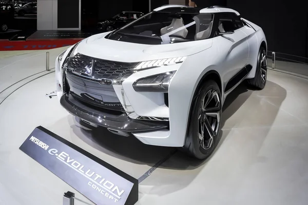 Bangkok Tailandia Marzo 2019 Mitsubishi Evolution Concept Car Future Technology —  Fotos de Stock