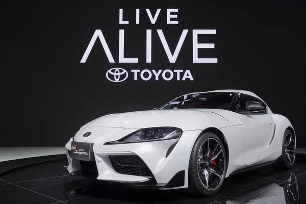 Bangkok, Tayland - 28 Mart 2019 : Toyota Supra Gr Supercar 40.