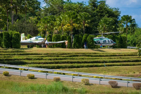 Phetchaburi Thailand Oktober 2018 Landskap Arbeten Hans Majestät Konung Bhumibol — Stockfoto