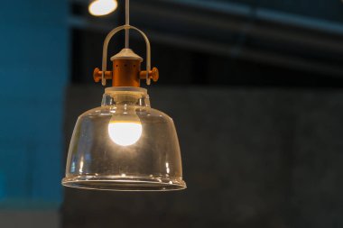 Modern gözlük tavan lambası iç aydınlatma ampuller dekorasyon çağdaş