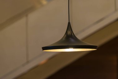 Modern siyah Düz şekil tavan lambası iç aydınlatma ampulleri dekorasyon çağdaş