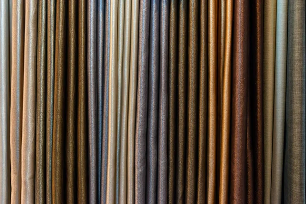 Dekorace Textury Hnědá Barva Opony — Stock fotografie