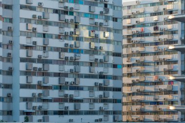 Bangkok, Tayland kalabalık başkenti daire ev konut bina alanı