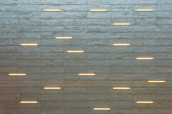 Lámpara Pared Moderna Mármol Textura Interior Iluminación Bombillas Decoración Contemporánea — Foto de Stock
