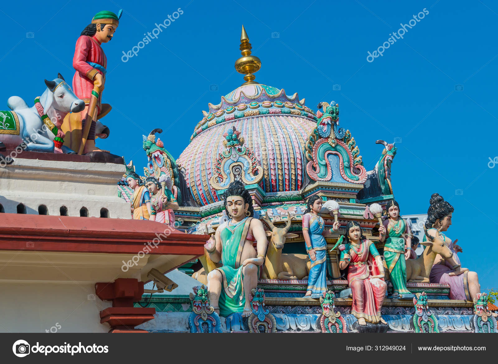 スリ マリアマン ヒンドゥー教寺院写真素材 ロイヤリティフリースリ マリアマン ヒンドゥー教寺院画像 Depositphotos