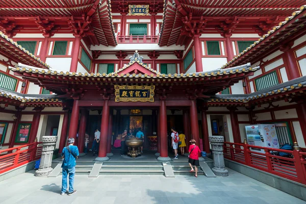 Singapore July 2018 Buddha Tooth Relic Temple Museum Tang Dynasty — Stock Photo, Image