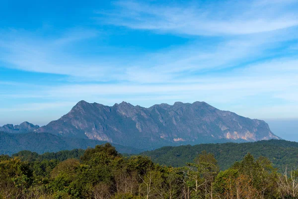 Όμορφη Doi Luang Chiang Dao Mountain Στην Επαρχία Chiang Mai — Φωτογραφία Αρχείου