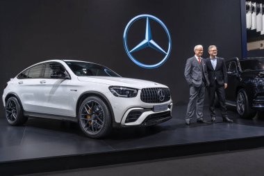 Bangkok, Tayland - 26 Mart 2019: Mercedes Benz - AMG GLT 63S Impact Exhibition Center, Muang Thong Thani, Tayland
