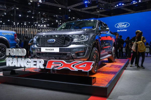 Bangkok Thailandia Novembre 2019 Nuova Ford Ranger Fx4 Mostra Motor — Foto Stock