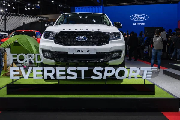 Bangkok Thailandia Novembre 2019 Ford Everest Sport 4X4 Mostra Motor — Foto Stock