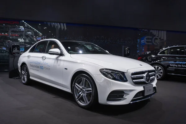 Bangkok Таїланд Листопада 2019 Mercedes Benz E300E Avant Garde Electronic — стокове фото