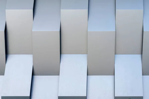 Сучасне Настінне Будівництво Цементне Плетіння Сірої Геометричної Структури Прикраса Сучасної — стокове фото
