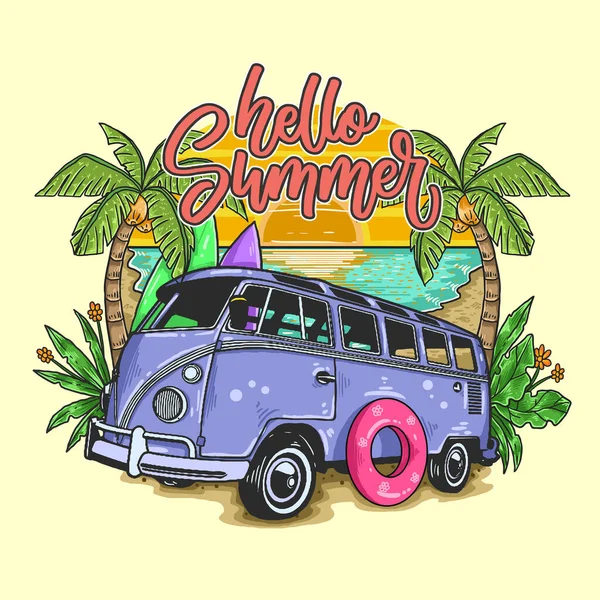 Tropik tatil yaz günbatımı plajı