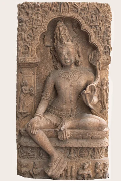 Hint mitolojisinden Avalokitesvara arkeolojik heykel