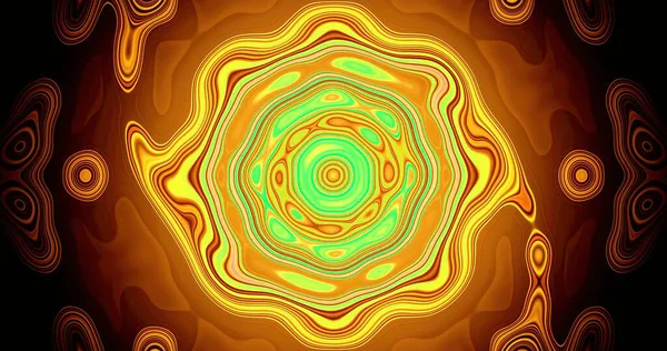 Parlak renkler büyüleyici bir soyut dizaynla birlikte kıvrılır. Kalıplar düzgün akıyor ve bir hareket ve enerji hissi yaratıyor, izleyicinin dikkatini çekiyor..