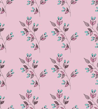 Arka planda soyut tarzda çiçek deseni. Romantik çiçek tasarımı. Modern yaz ilkbahar baskı tasarımı. Dikişsiz vintage arka plan. 