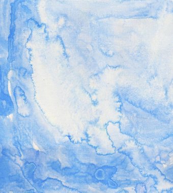 Suluboya stili. Retro tarzı. Renkli doku. Soyut mavi b