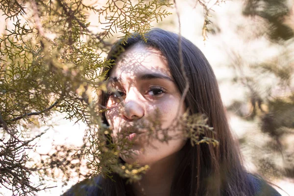 Foto Moda Aire Libre Joven Hermosa Dama Fotos Modelo Las — Foto de Stock