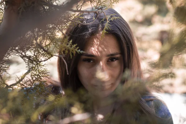 Foto Moda Aire Libre Joven Hermosa Dama Fotos Modelo Las — Foto de Stock