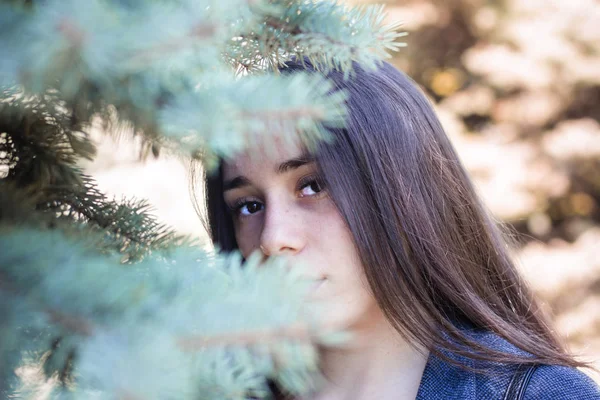 Outdoor Modefoto Der Jungen Schönen Dame Modelfotos Schilf — Stockfoto