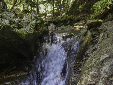 küçük Şelale Cascades d'Akchour, Rif Dağları, Fas 