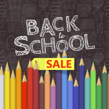 Okula dönüş afiş tasarımı