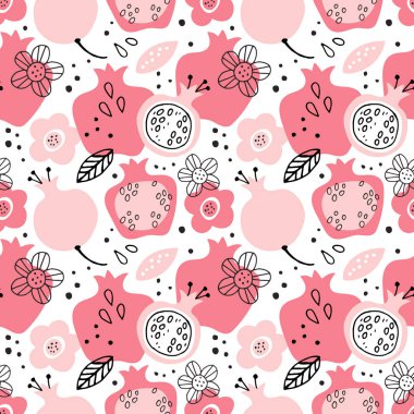 Rosh Hashanah (yahudi yeni yıl) sorunsuz desen arka plan