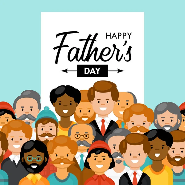 Fathers day background — Stock Vector