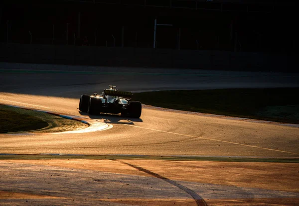 Barcelona Spanien Februar 2019 Formel Testtage Auf Der Rennstrecke Von — Stockfoto