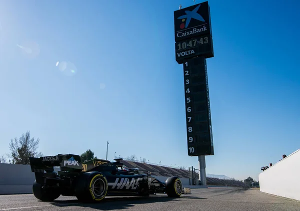 Barcelona Espanha Fevereiro 2019 Fórmula Teste Dias Circuito Barcelona Catalunha — Fotografia de Stock