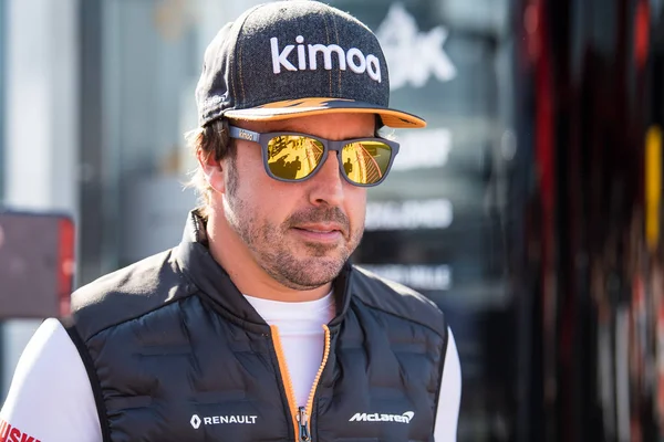 Barcelona Spain February 2019 Fernando Alonso Formula One Test Days — Stock Photo, Image