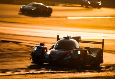 Barselona, Ispanya 20 Temmuz 2019: Barcelona-Catalunya Circuit 'de Avrupa LeMans serisi dayanıklılık yarışı.