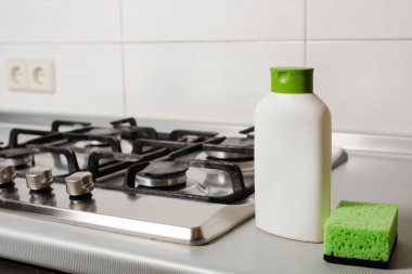 Sabun plastik şişe yıkama, soba sünger