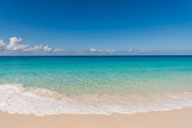 Duvar kağıdı Seyşeller turkuaz su ve mavi gökyüzü