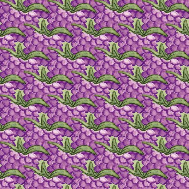 Çilek Dikişsiz Desen Tekrar Karo