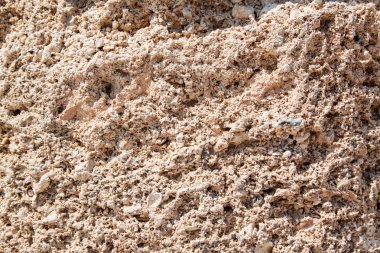 kireç izleri ve Rodos adasına Akropol'de lindos bir yazı tipiyle eski blokları