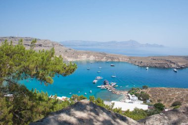 lindos liman Acropolis View Rodos Adası