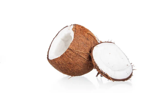 Coconuts Isolated White Background — Stock Photo, Image