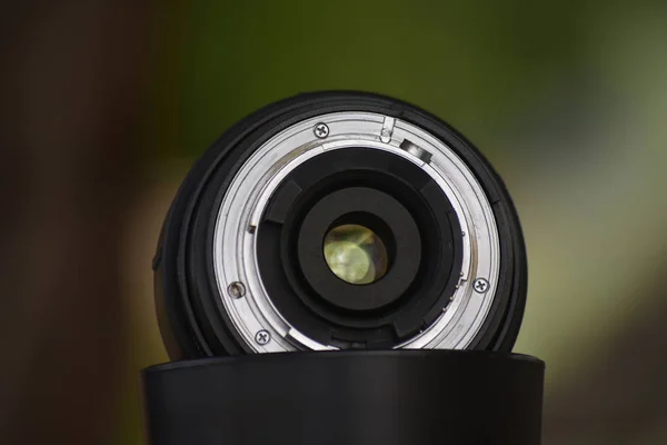 Kameralinsen Som Mycket Populär Bilden Klar Och Vacker Viktig Apparat — Stockfoto