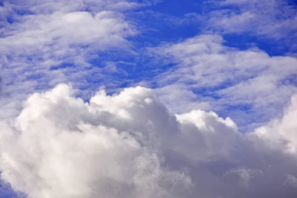 Blå Himmel Med Vit Cloudstitta Himlen Och Vackra — Stockfoto