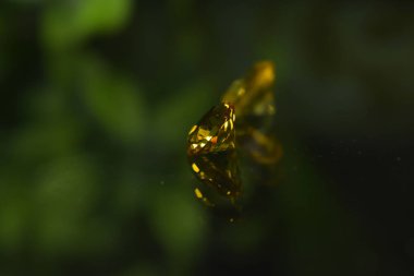 Sarı değerli taş, doğal bir değerli taştır.