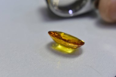 sarı safir, pahalı mücevher yapmak için pahalı lüks