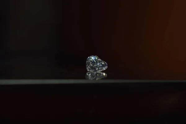 Beautiful Diamond Beautiful Shiny Clear Clean Made Luxurious — Stock Photo, Image